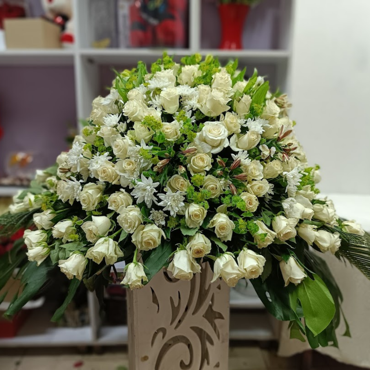 Executive Casket White