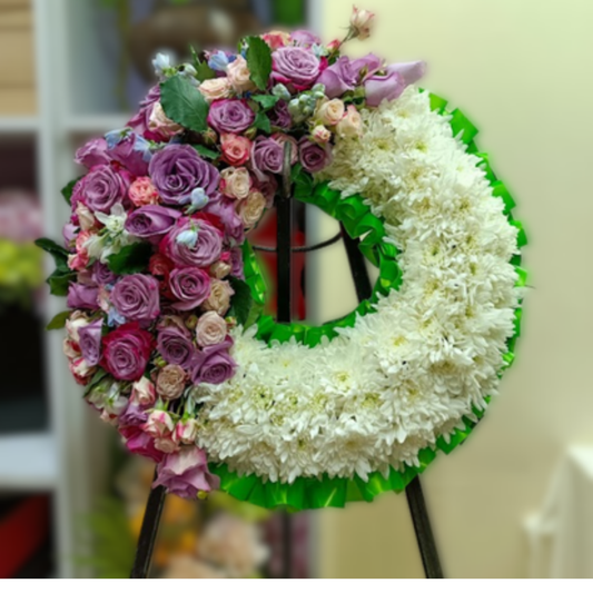Executive Round Wreath (Green)