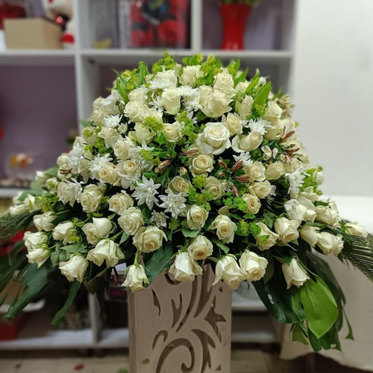 Executive Casket White